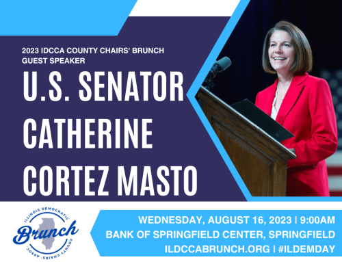U.S. Senator Catherine Cortez Masto to keynote annual County Chairs’ Brunch